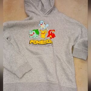 GAP KIDS BOYS XL 14 16 POKEMON HOODIE SWEATSHIRT TOP SPRING WORN 1X $59